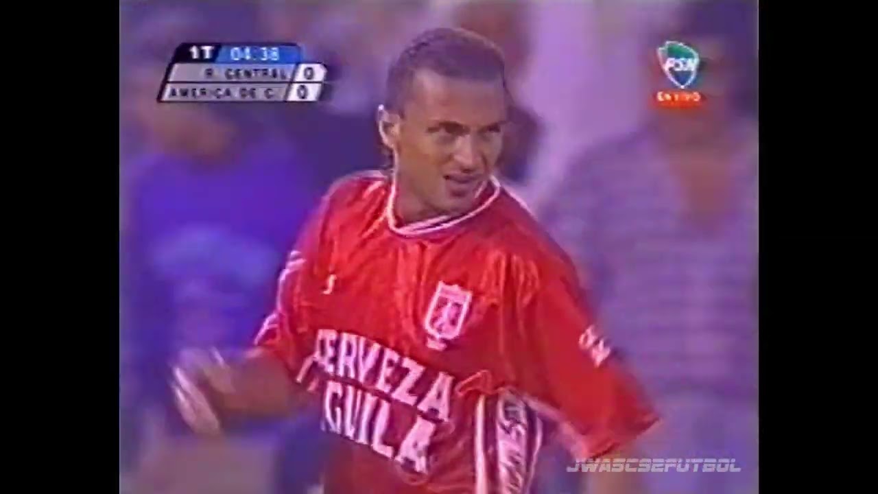 2000.04.04 Rosario Central 3 - America de Cali 3 (Partido Completo 60fps - Copa Libertadores 2000)