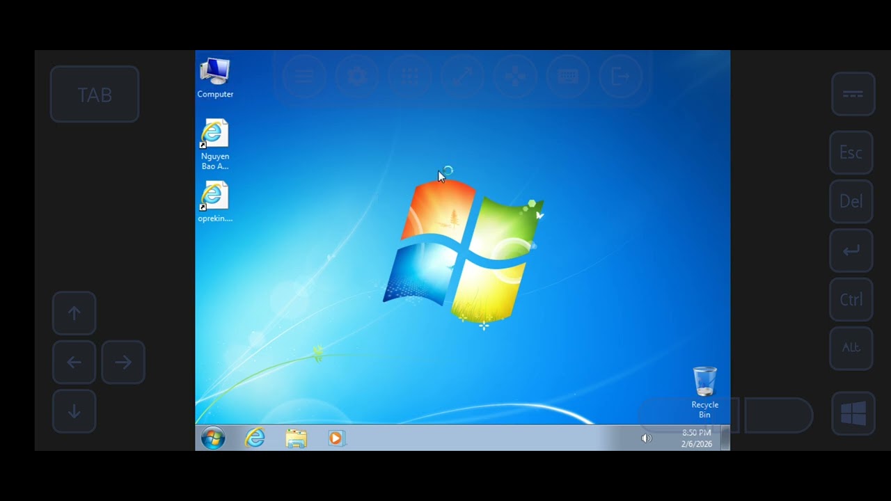 Windows 7 on Android (Vectras VM)