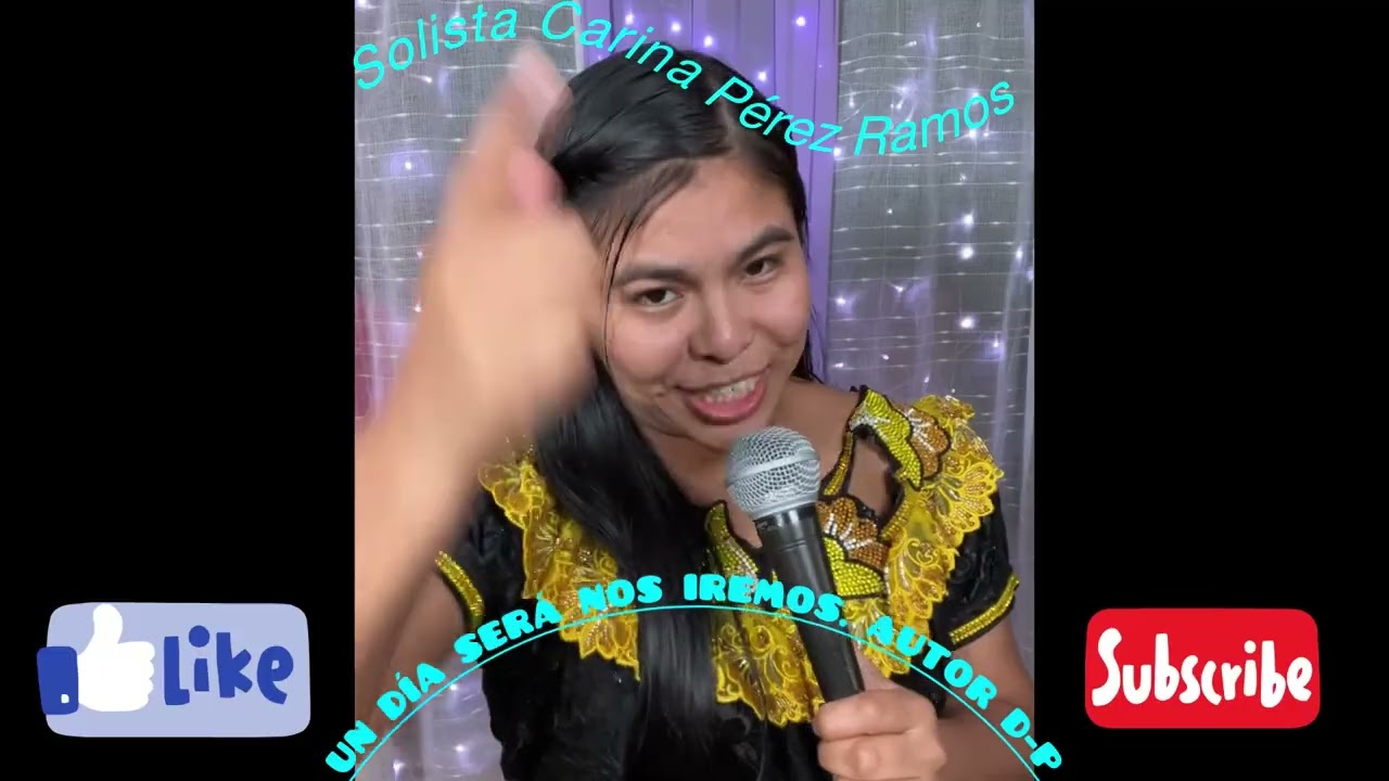 Un día será nos iremos- AUTOR-DP- pronto saldrá el original video chip. Solista Carinaperezramos…