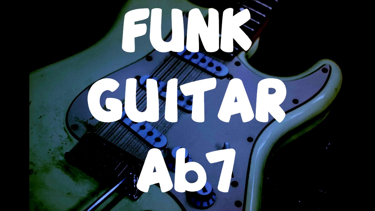 🎼 Backing Tracks Funk GUITAR - Ab7