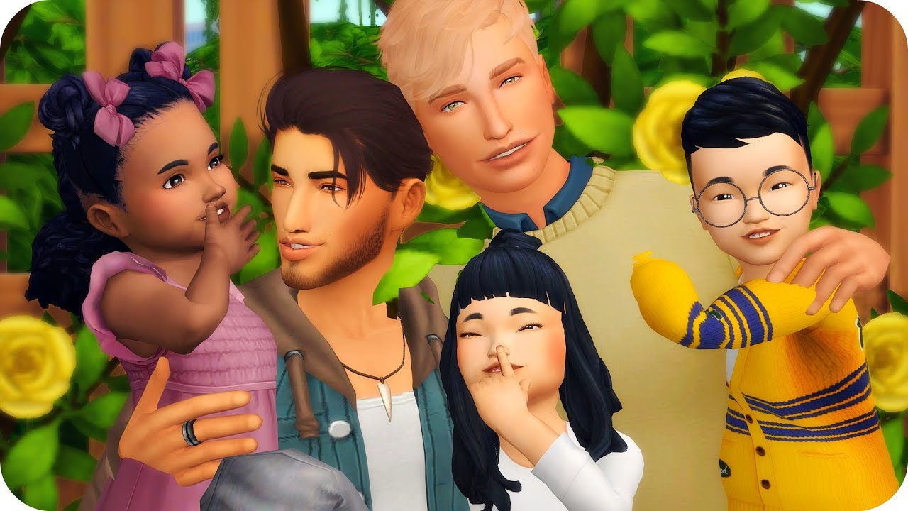 BIG FAMILY CREATE A SIM | Sims 4 CAS