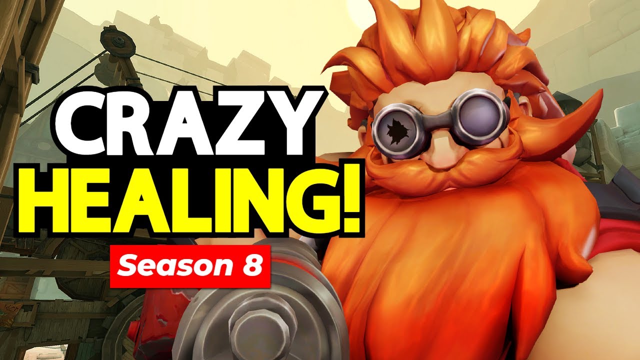 Barik is a HEALER Now!? - Paladins Season 8