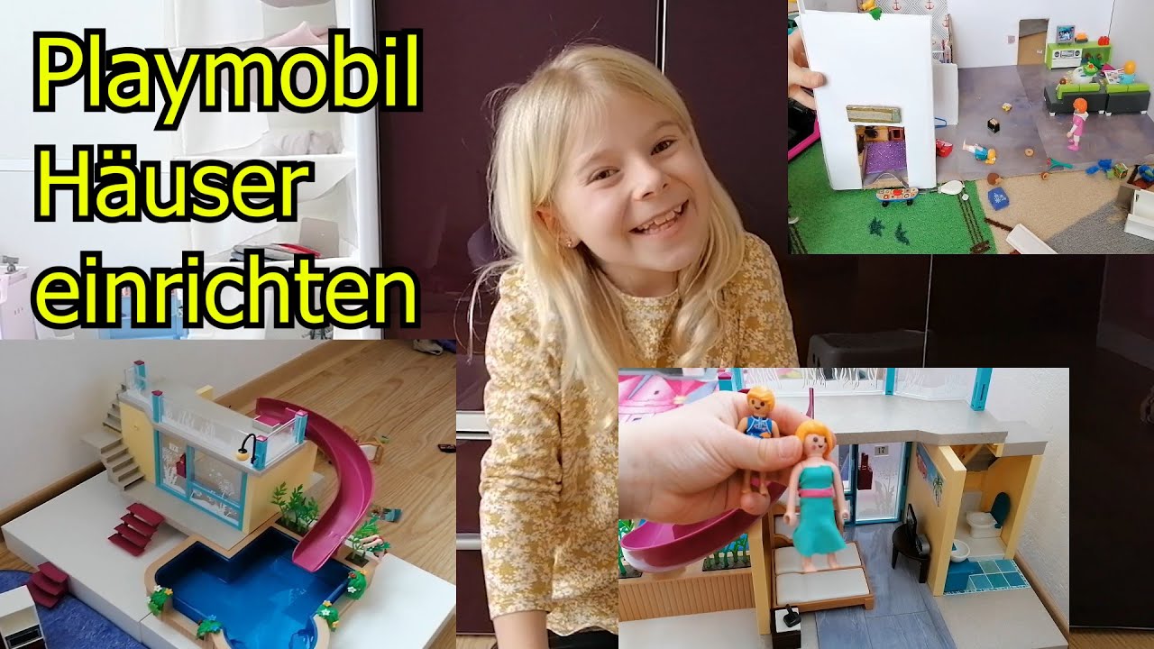 Playmobil Häuser einrichten