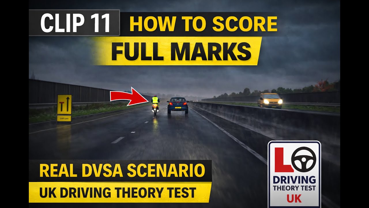 Hazard Perception Test Practice – Clip 11 | How to Score Full Marks | UK Driving Theory 2026