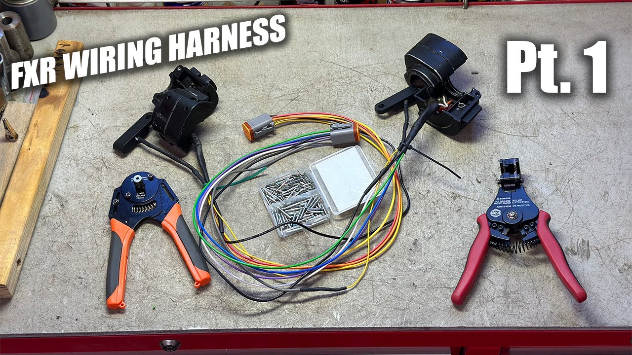 FXR M-Unit Wiring Harness Build Pt. 1 (Handle Bar Controls)
