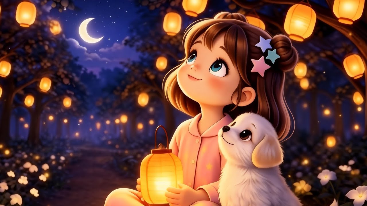Calm Time with Nana Ep 18 🏮 Magical Lantern Forest | 寶寶睡眠音樂 | Gentle Sleep Music (Music Only)