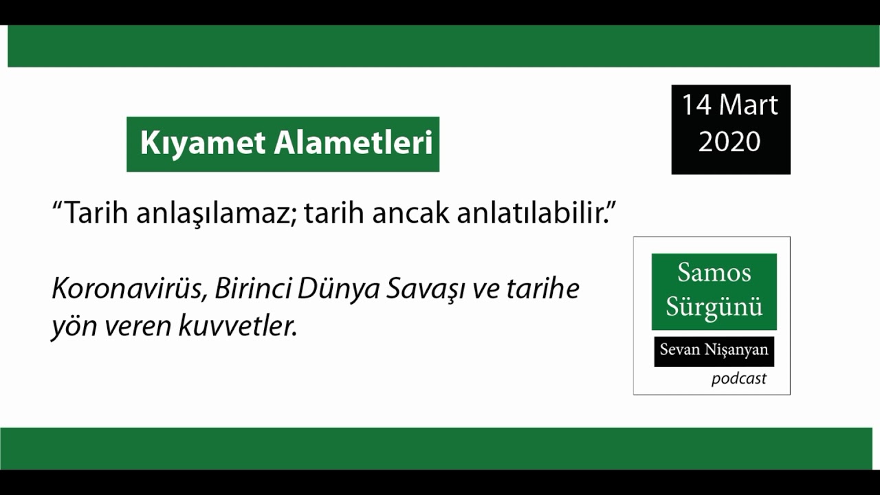 Kıyamet Alametleri - Samos Sürgünü