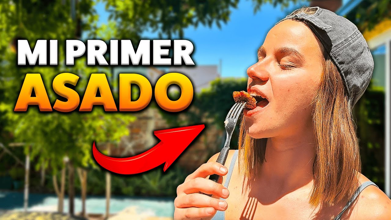 🇺🇦🇦🇷 Mi NOVIA UCRANIANA hace ASADO ARGENTINO por PRIMERA VEZ! 😍