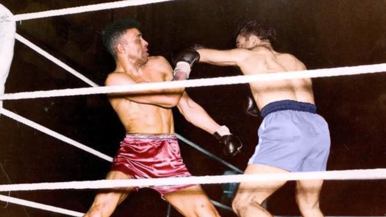Marcel Cerdan vs Dick Turpin (29.03.1949) &ndash; Colorized HD