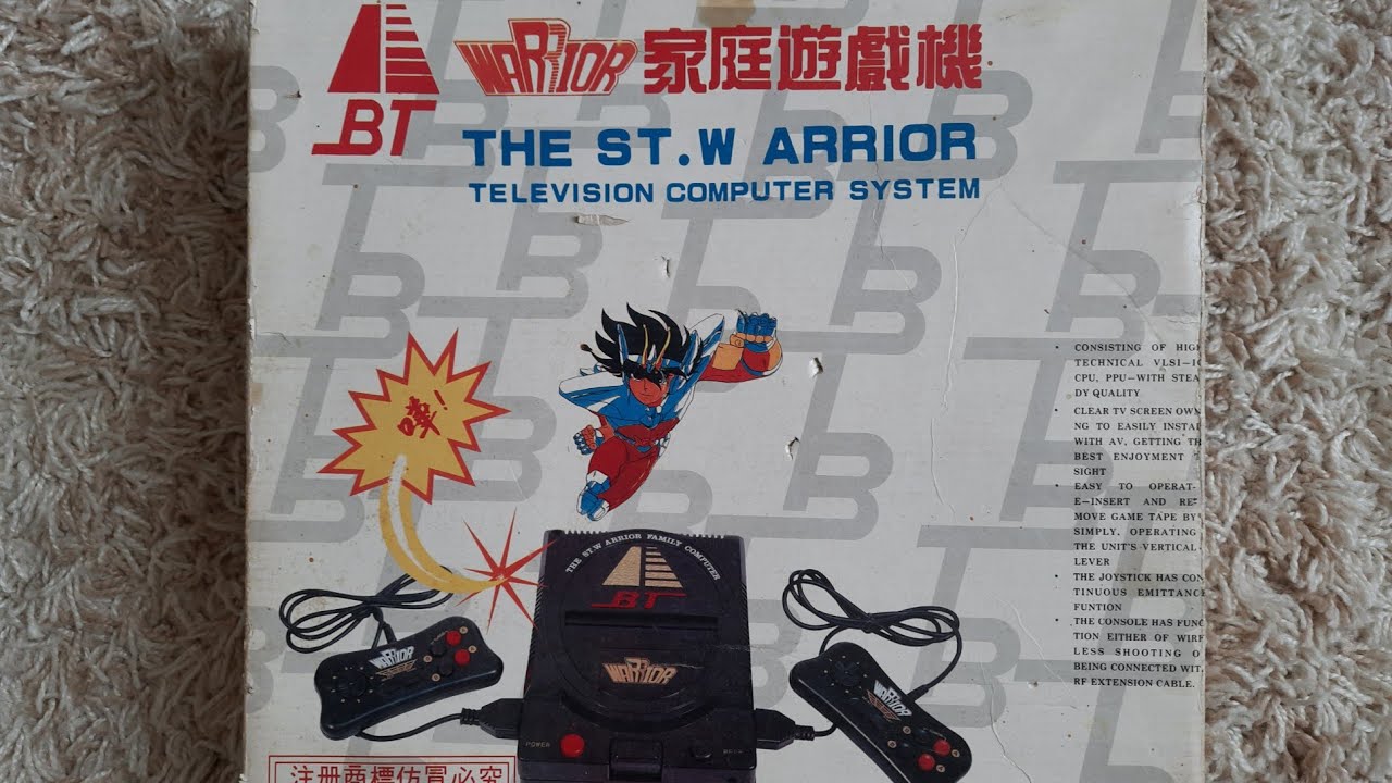 Краткий обзор приставки BT Warrior 8 bit