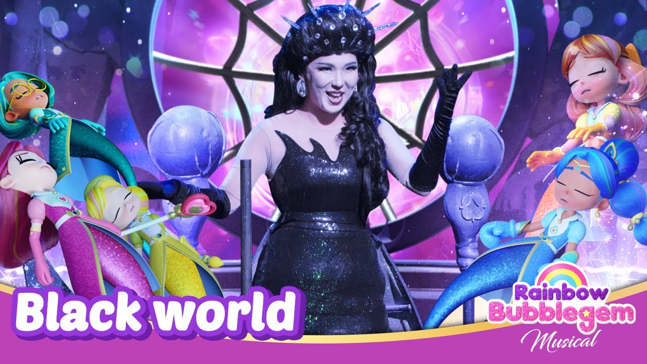 [NEW✨] Blackdia - Black World | Musical Number | Rainbow Bubblegem 🌈