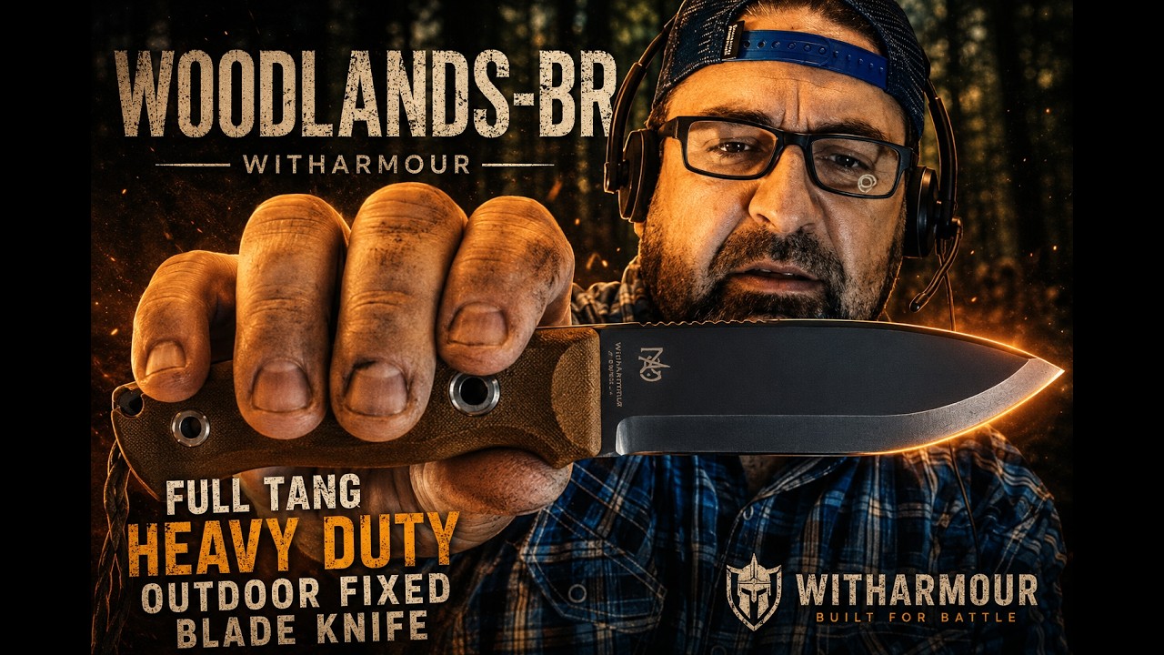 WithArmour Woodlands BR Knife Review