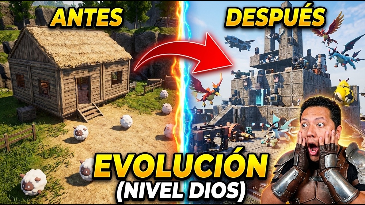 EVOLUCIONO MI MEGA BASE AL SIGUIENTE NIVEL 💥 - Palworld