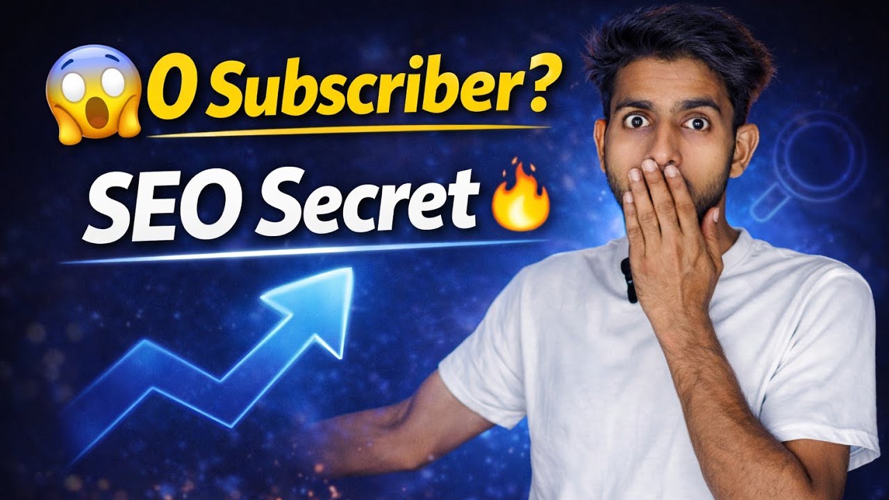 0 Subscriber? 😱 YouTube SEO Secret | Best Title, Thumbnail & Tags Strategy 2026 🚀 |  #TechSahabYT