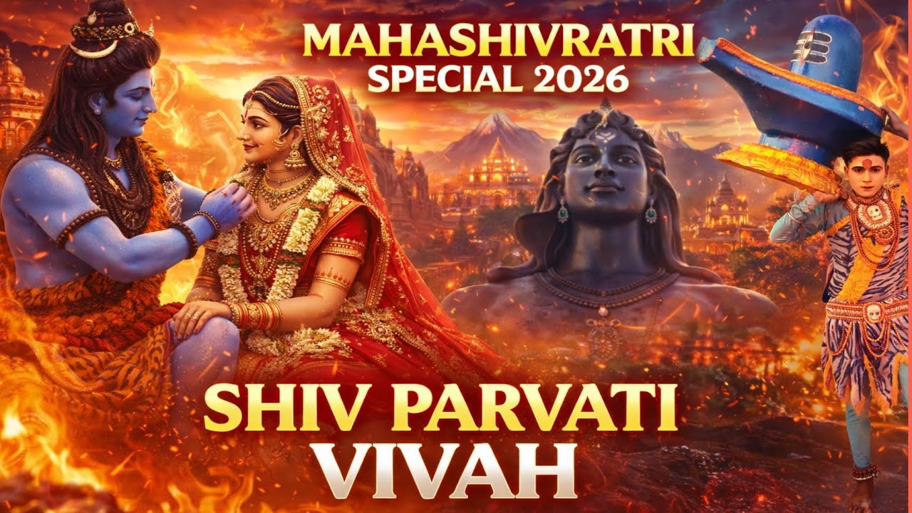 Grand Wedding of Lord Shiva and Goddess Parvati | Shiv Baraat in JalaunShiv Baraat // Antesh Dixit 