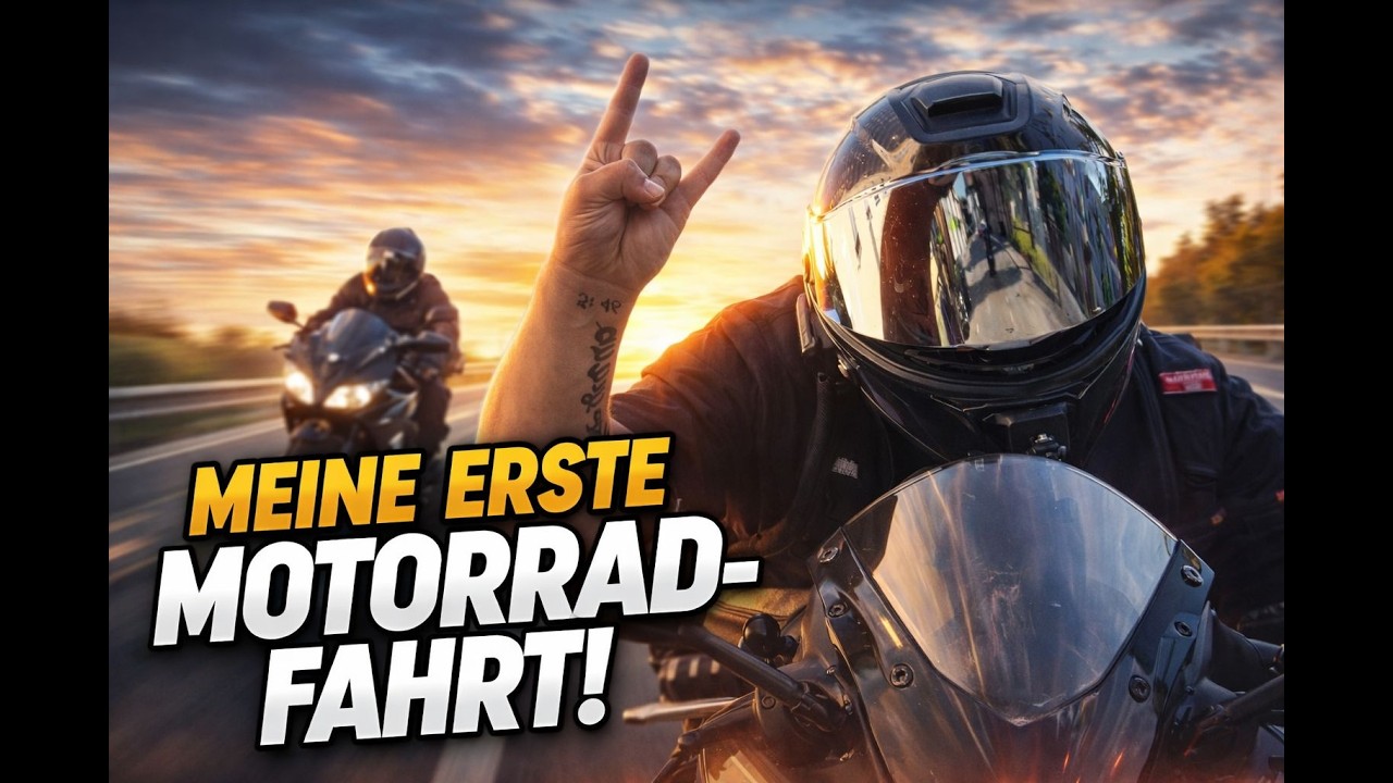 Mein Erster MotorradVlog (ungeschnitten)