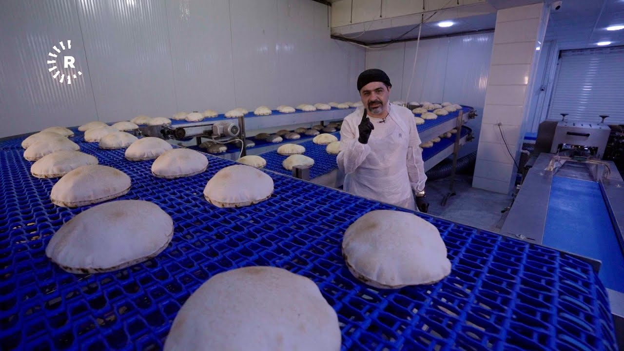 مەید ئین کوردستان: چیرۆکی ئەو کارگەیەی لە سلێمانی بە رۆبۆت نانی لوبنانی دروست دەکات