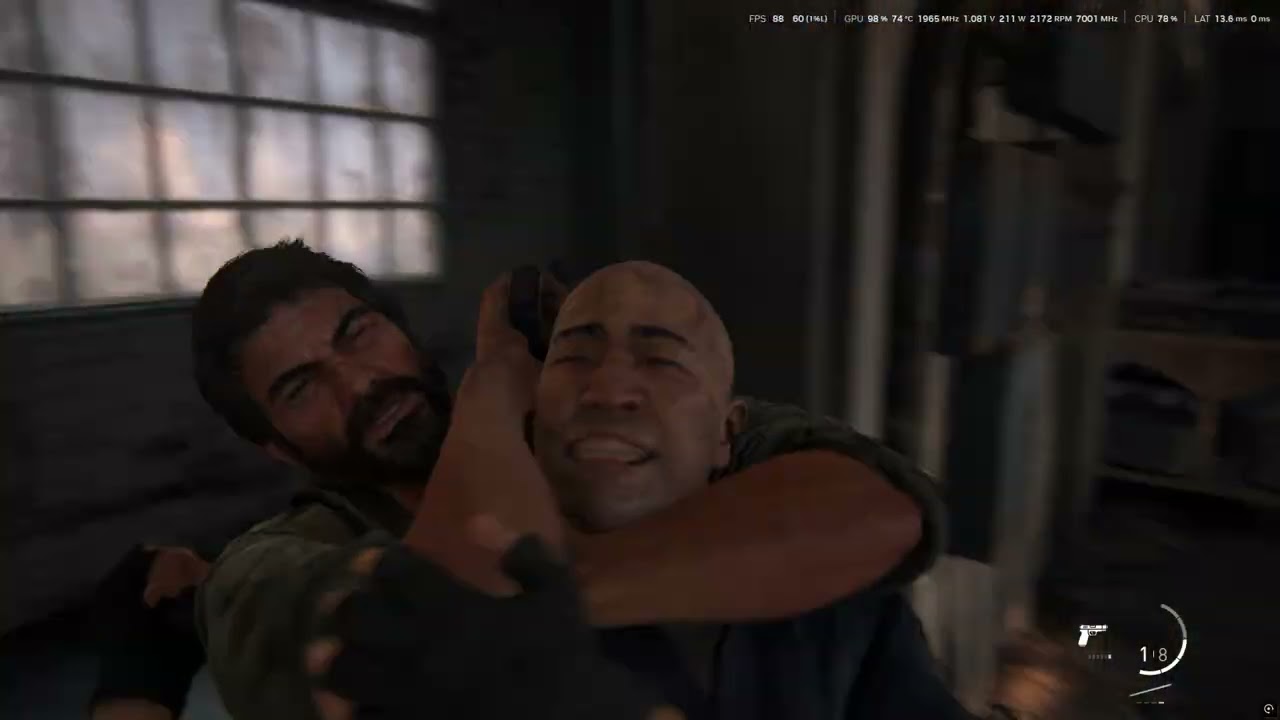 i7-10700k RTX3070 32GB | The Last of Us Part I