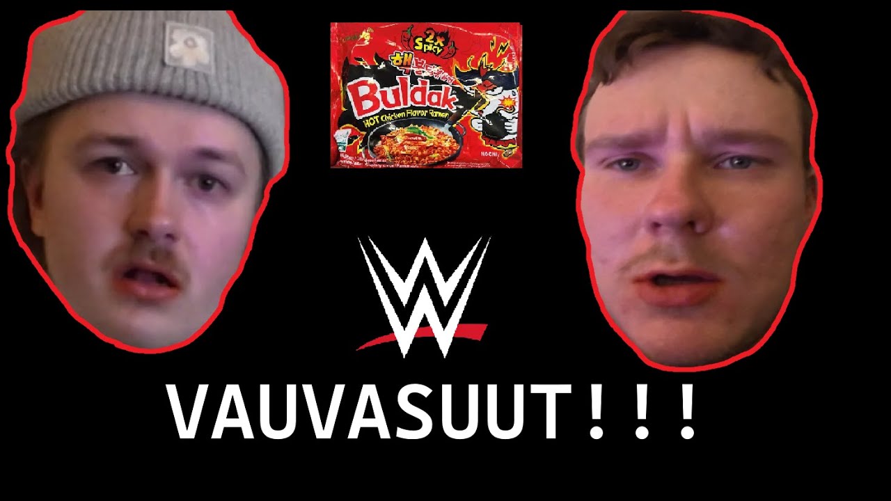 Tulisia nuudeleita ja WWE Peliä!!! EKA PELI VIDEO MEILTÄ!!!