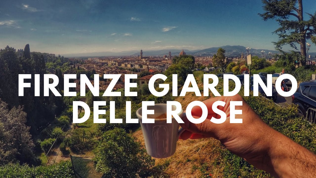 Il Giardino delle Rose di Firenze a piazzale michelangelo #firenze