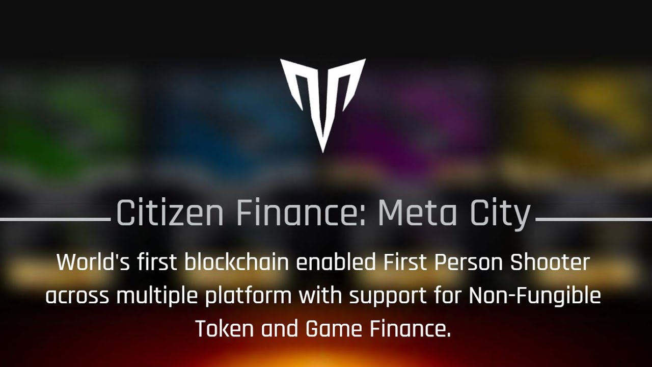 Citizen Finance - введение в GameFi и истинное владение игровыми активами.