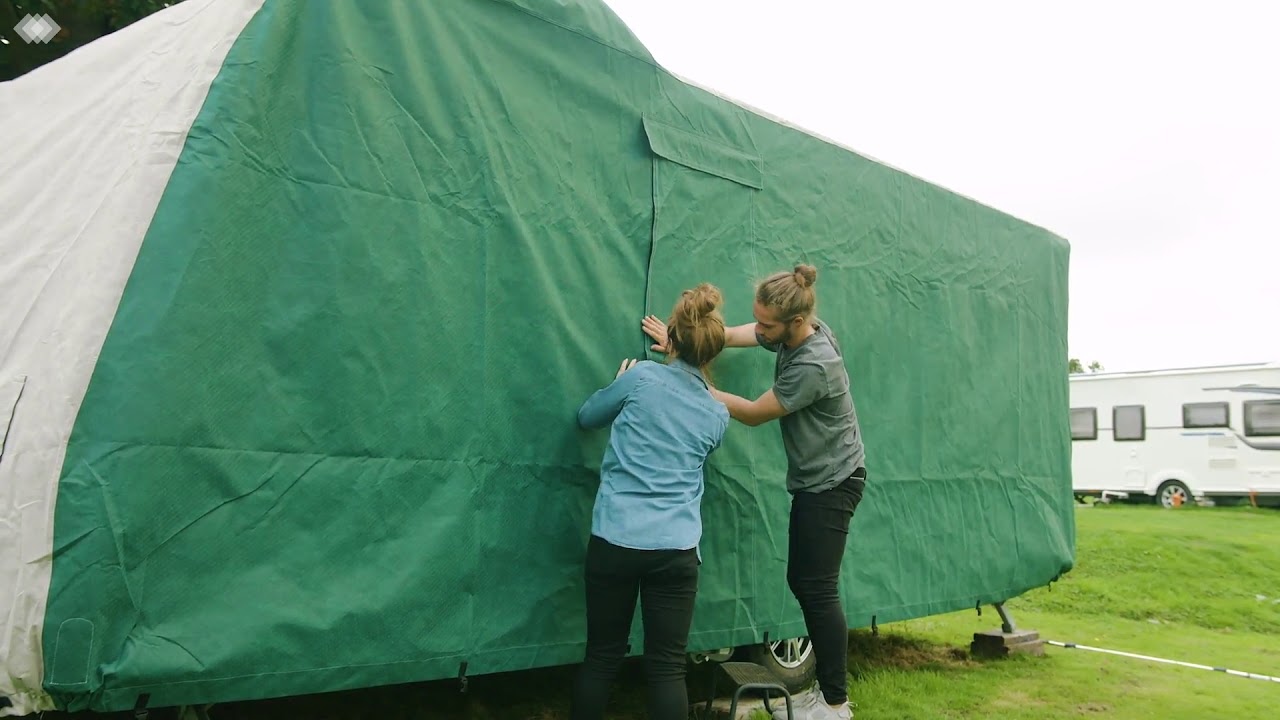 Caravan Cover Fitting Guide