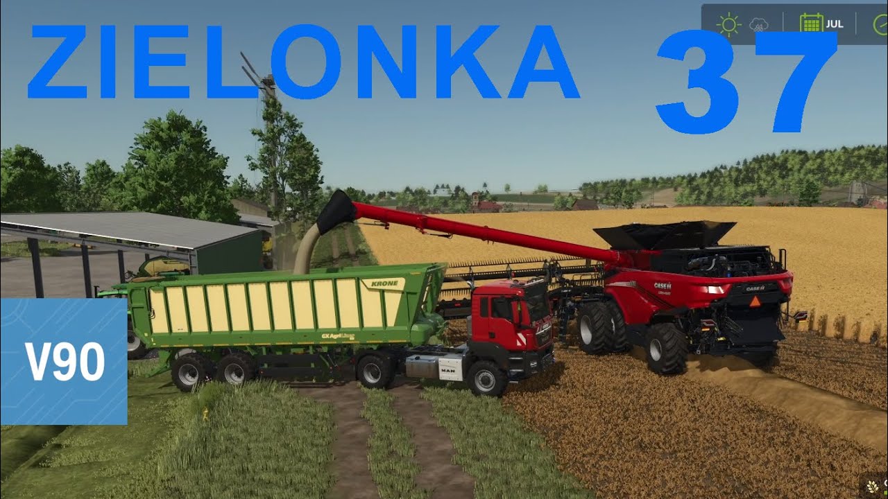 LA GRAN COSECHA / Farming Simulator 25 gameplay español Zielonka 037