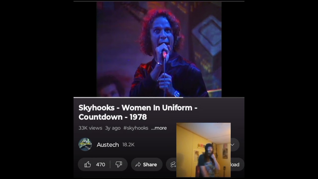 SKYHOOKS-WOMEN IN UNIFORM(COUNTDOWN) GOODNESS THIS WAS SO MUCH FUN 💜🖤INDEPENDENT ARTIST REACTS