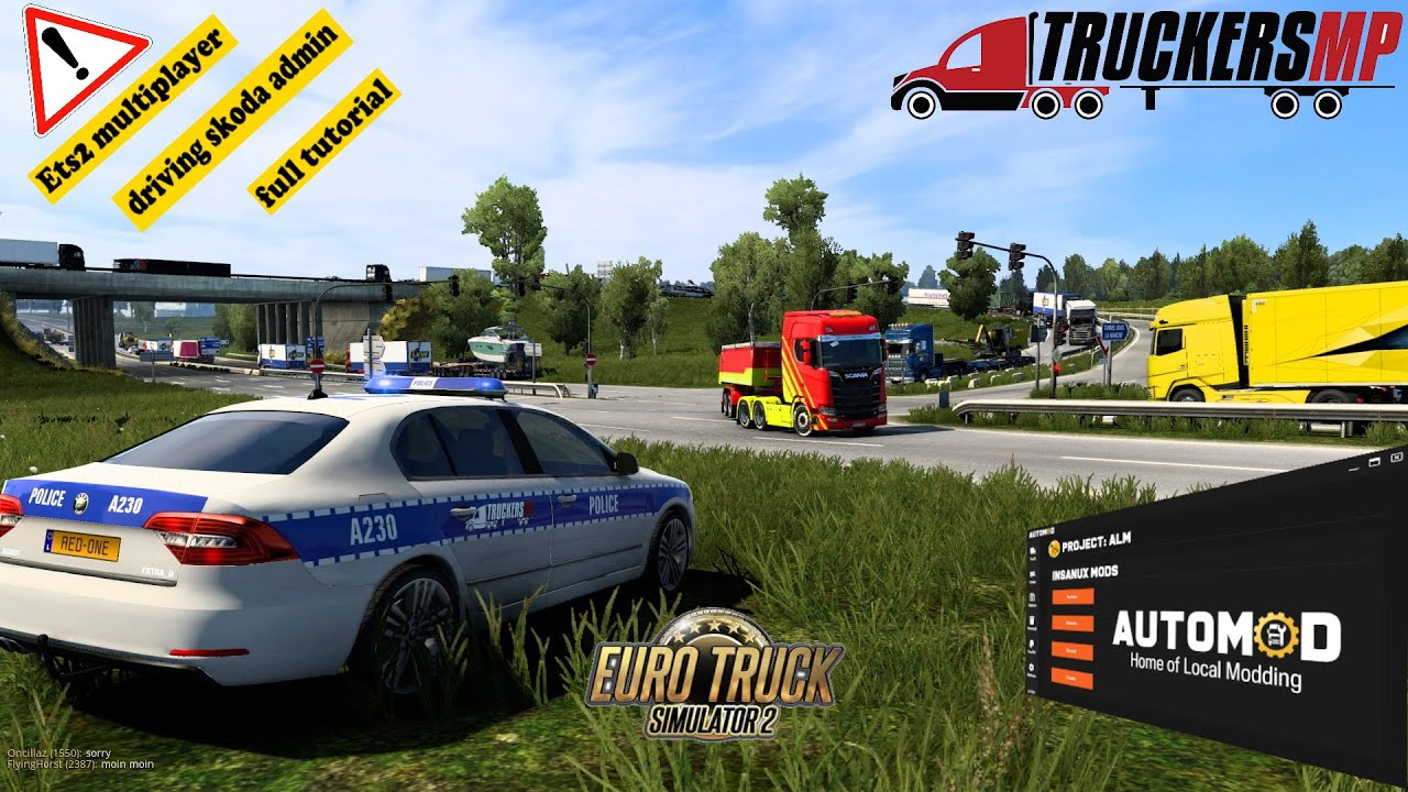 live the life of truckersmp admin  |  ets2