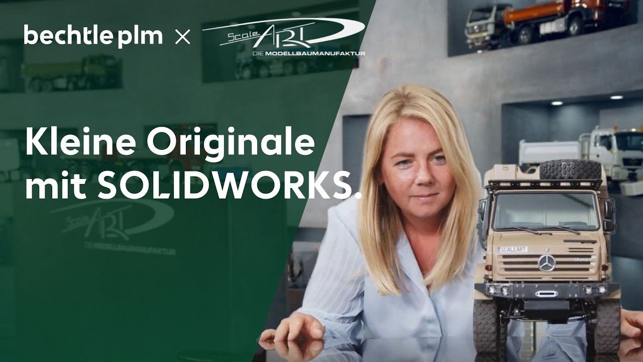 SCALEART Modellbaumanufaktur - Kleine Originale mit SOLIDWORKS