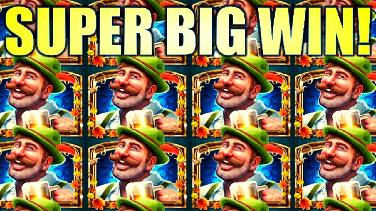 ★SUPER BIG WIN!★ MAGNIFICENT!! HANS, HANS, HANS! 🍺 BIER HAUS ORIGINAL Slot Machine (WMS)