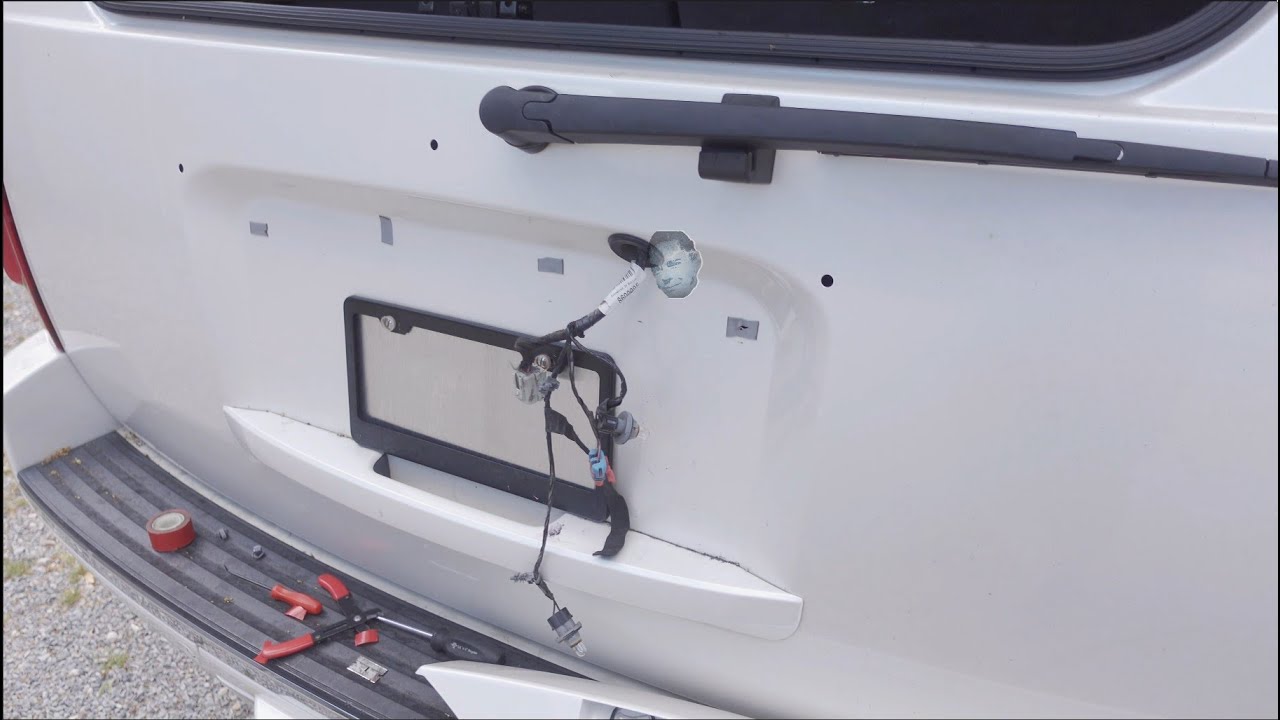 Cadillac Escalade Rear Applique Swap 2013