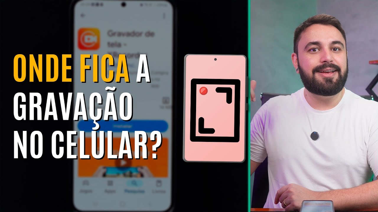 COMO GRAVAR A TELA DO CELULAR COM E SEM APLICATIVO