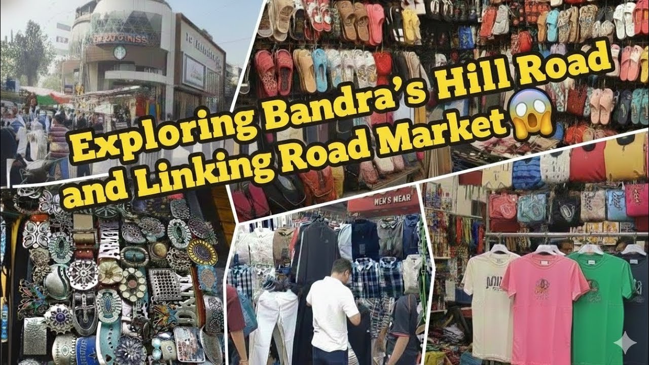 🔥 Exploring Bandra's Hill Road and Linking Road Market 🔥😱| Mumbai Shopping Vlog 2026 #viralvideo #yt