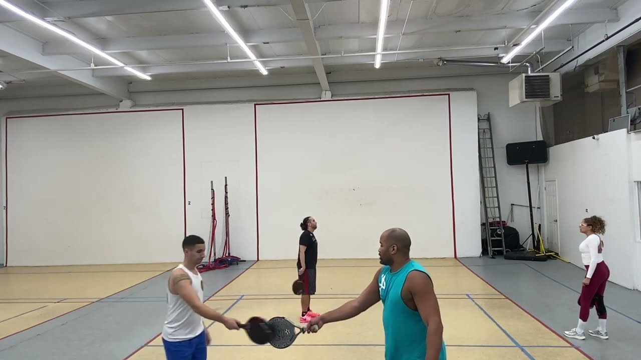 Paddleball- Charlene & Frankie vs Manny & Steven 2.25.26