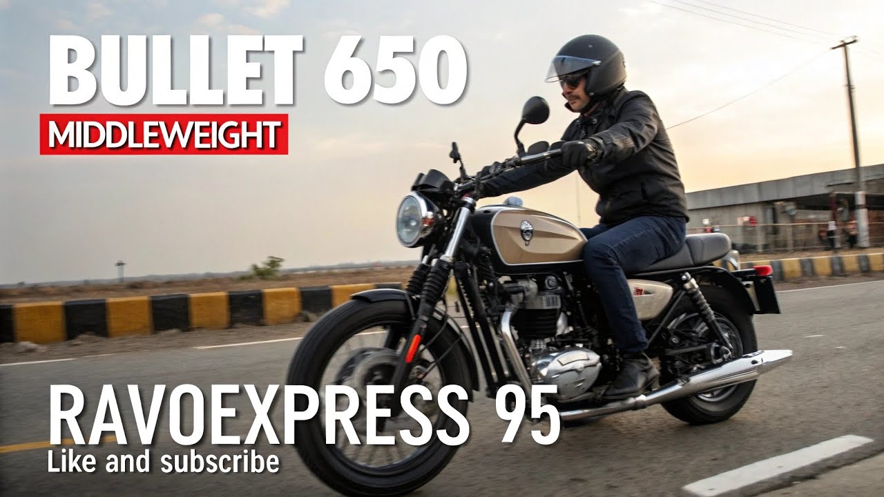 2026 Royal Enfield Bullet 650 First Look in India 🇮🇳 | Classic Legend Returns | Ravoexpress95