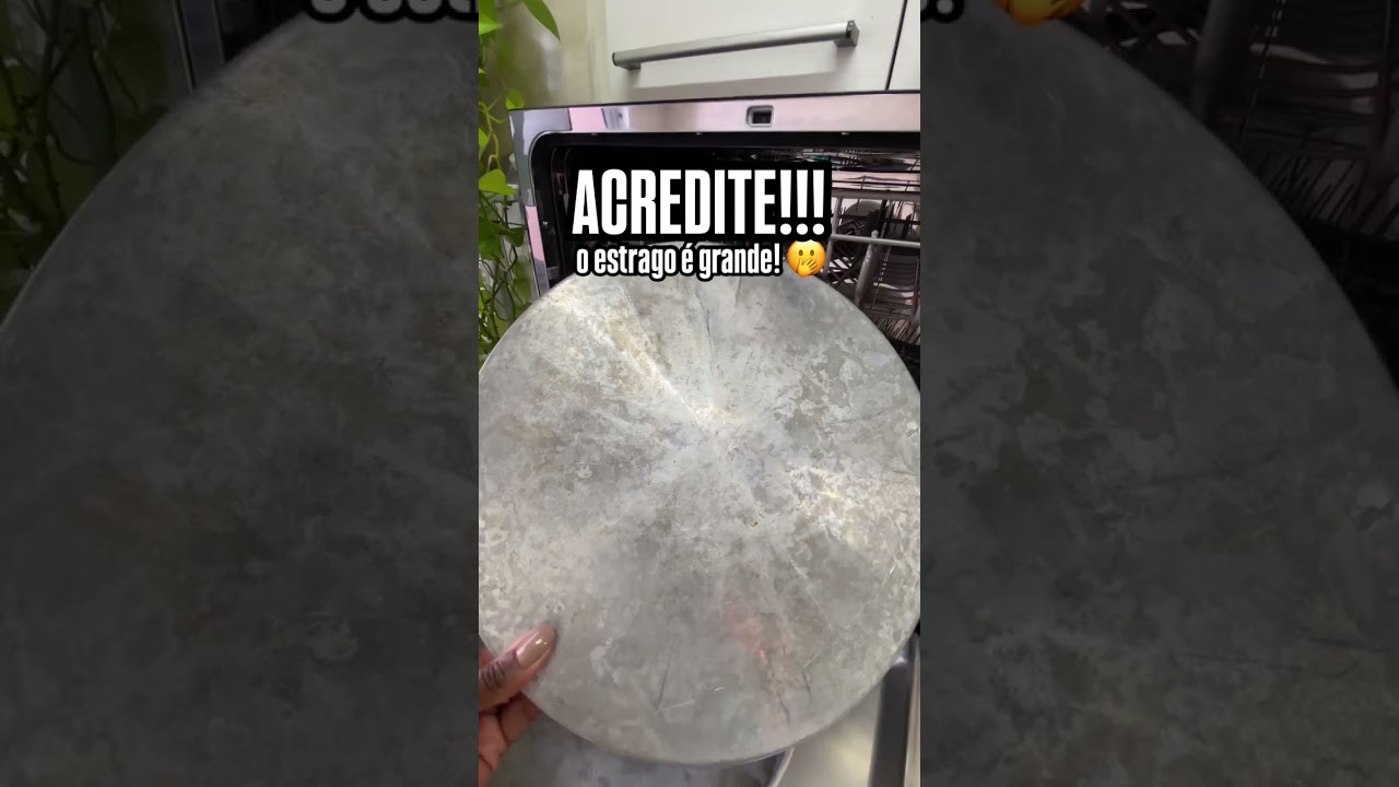 VOCÊ SABIA??? Lava Louças vai estragar suas panelas de alumínio! 