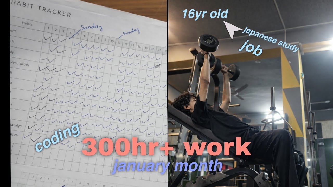 DAY 195 - 16yr Old Routine vlog | Gym | Study | Job | Coding