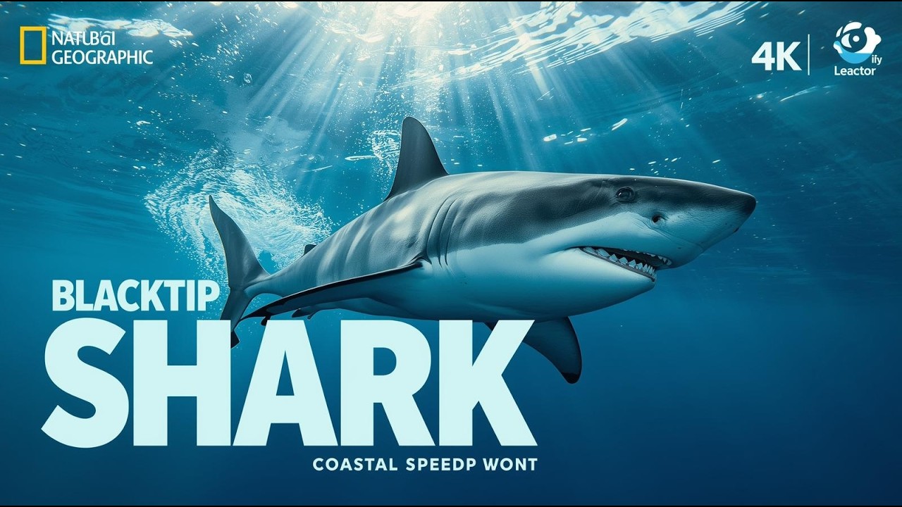 Blacktip Shark Speed Written in Teeth