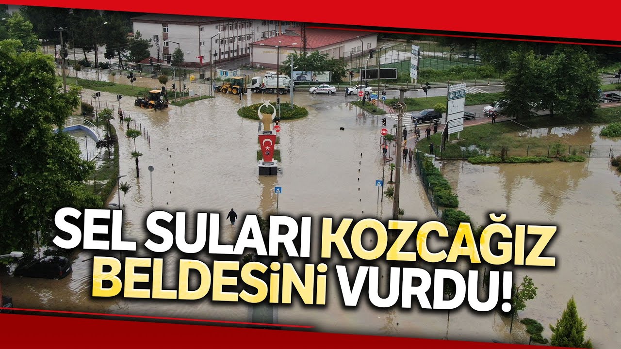 Bartın’da Sel Suları Kozcağız Beldesini Vurdu