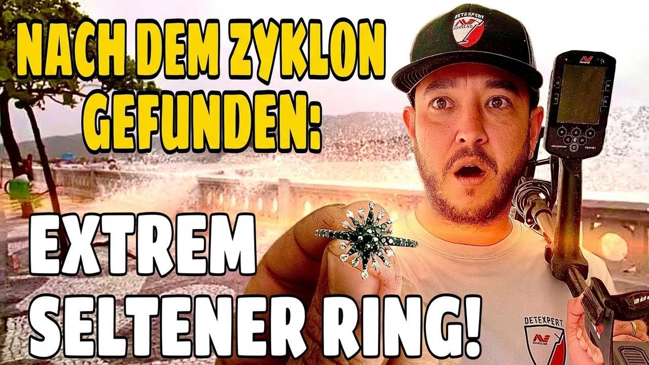Zyklon spült ultrararen Ring an den Strand! So etwas Wertvolles hab ich noch nie gesehen!