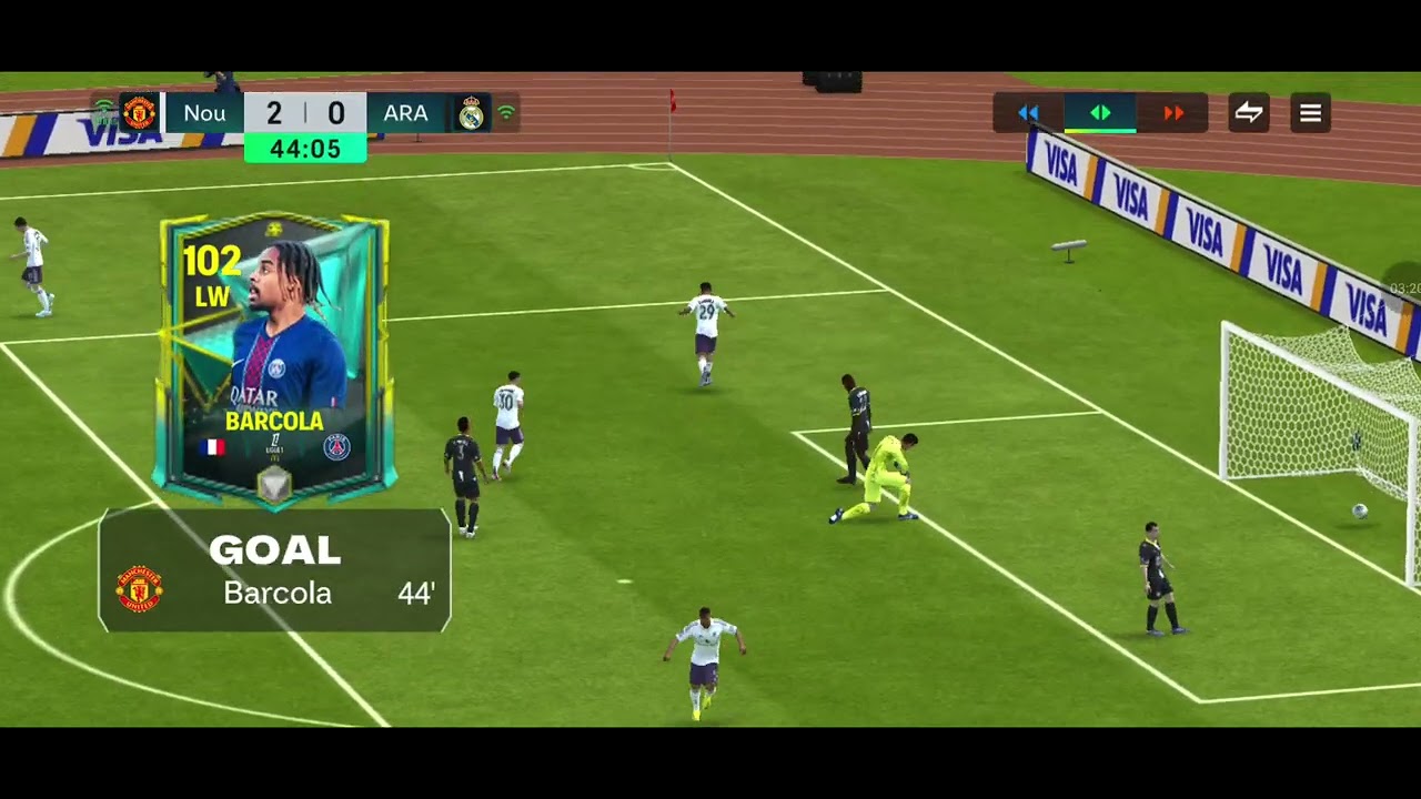 Noureddin ( Manchester United ) v/s ARAMkm ( Real Madrid ). FC Mobile. Enjoy online football match 🏆