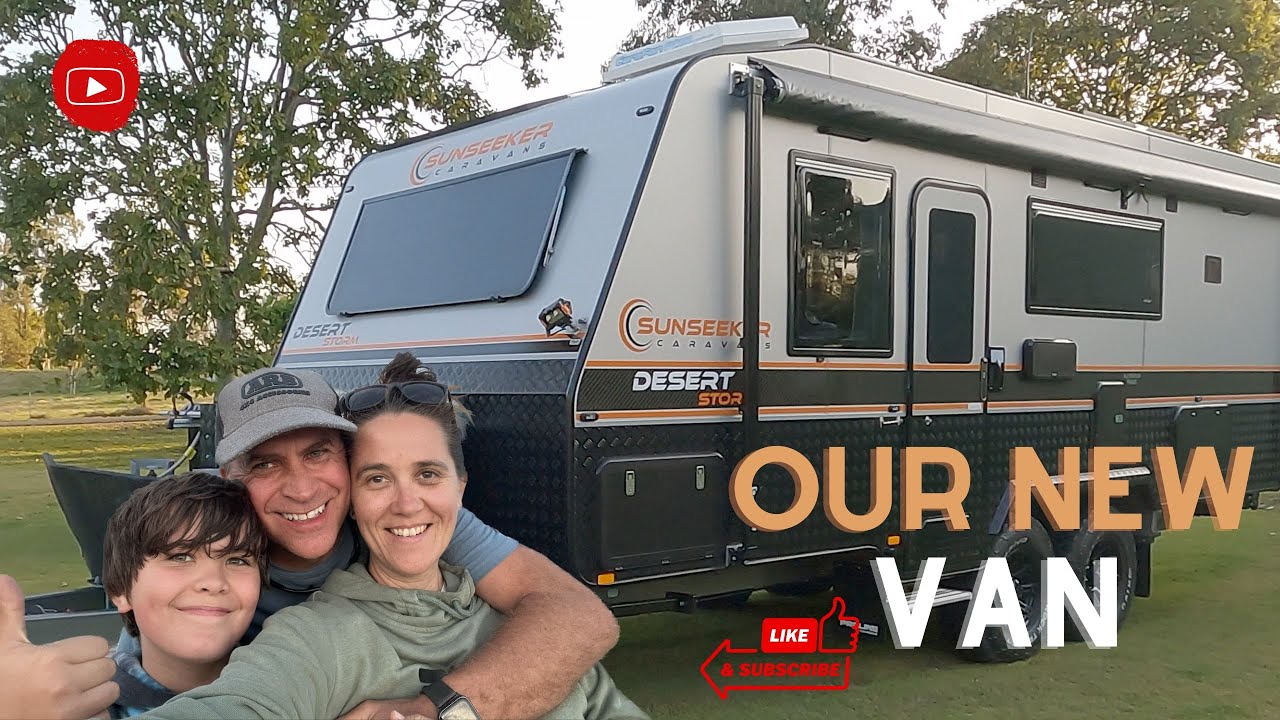 Caravan Reveal: Sunseeker Desert Storm 21.6: What's OUTSIDE?
