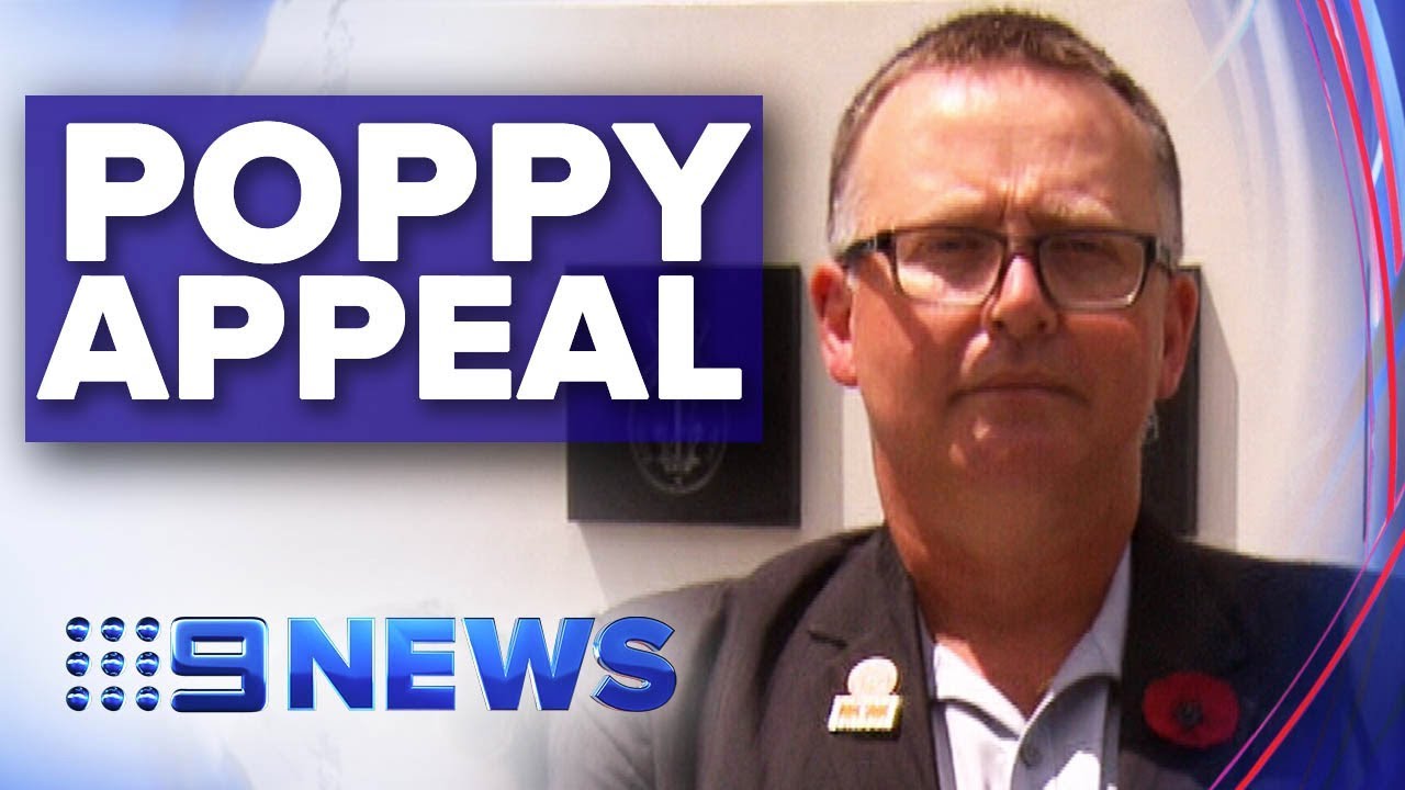 Veterans offered support through Poppy Appeal | Nine News Australia