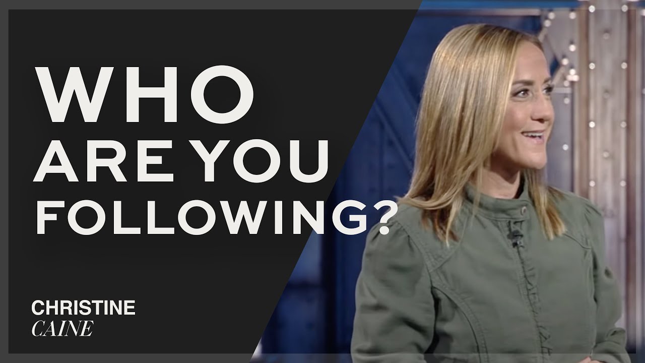 Running After God | Who are you choosing to follow? | Christine Caine