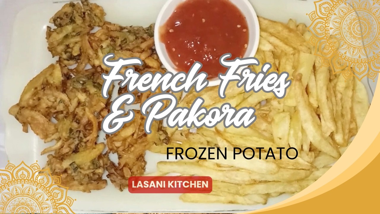 Frozen Potatoes for French Fries & Pakora | Easy 4-6 Months Storage Method by Lasani Kitchen