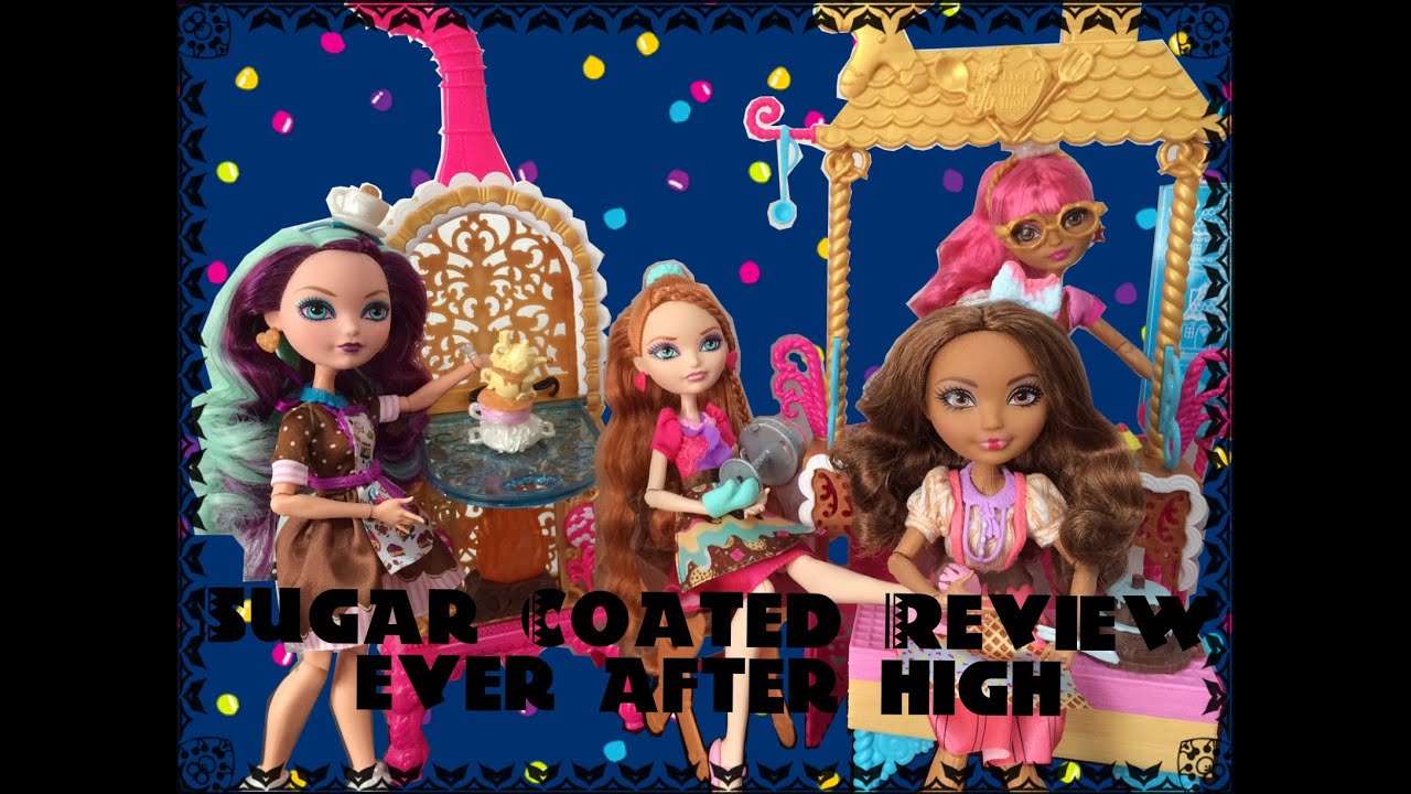 Sugar Coated Ginger Breadhouse Playset Review,Madeline Hatter,Cedar Wood,Holly-Ever After High