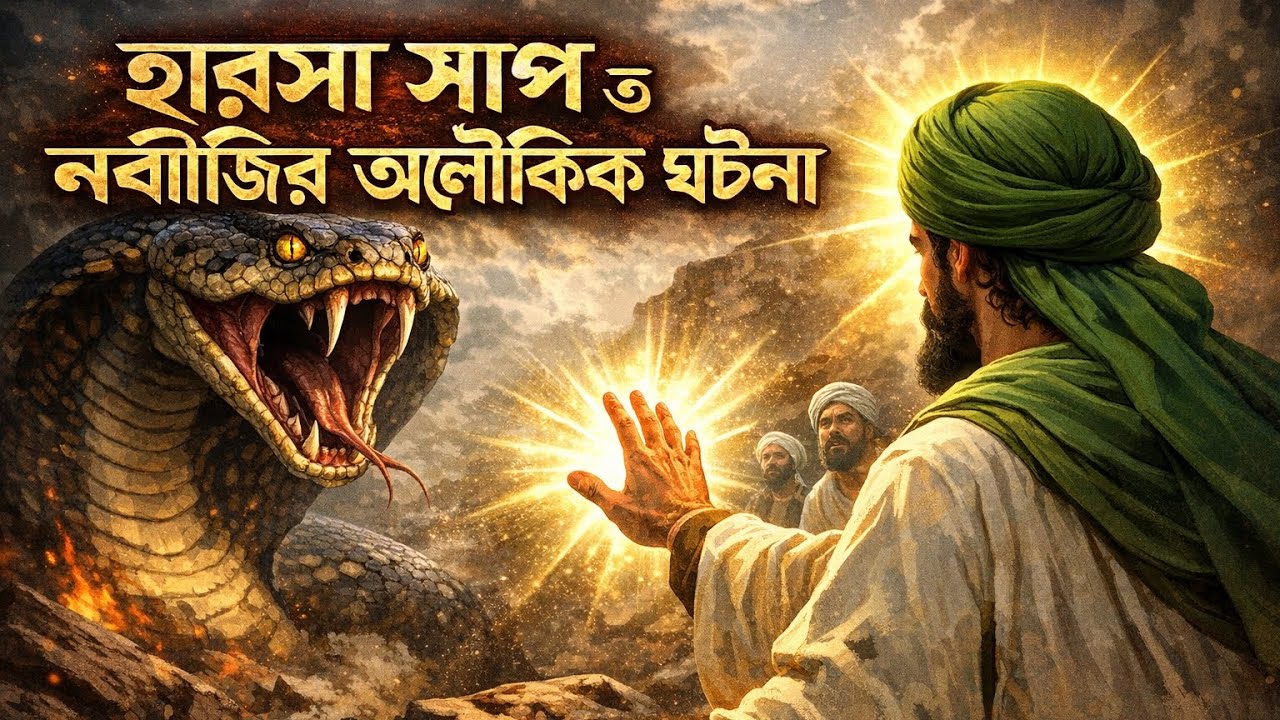 বিশ্ব নবী ও এক সাপের সেই বিখ্যাত কাহিনী | ইসলামিক সত ঘটনা | ইসলামিক ভিডিও