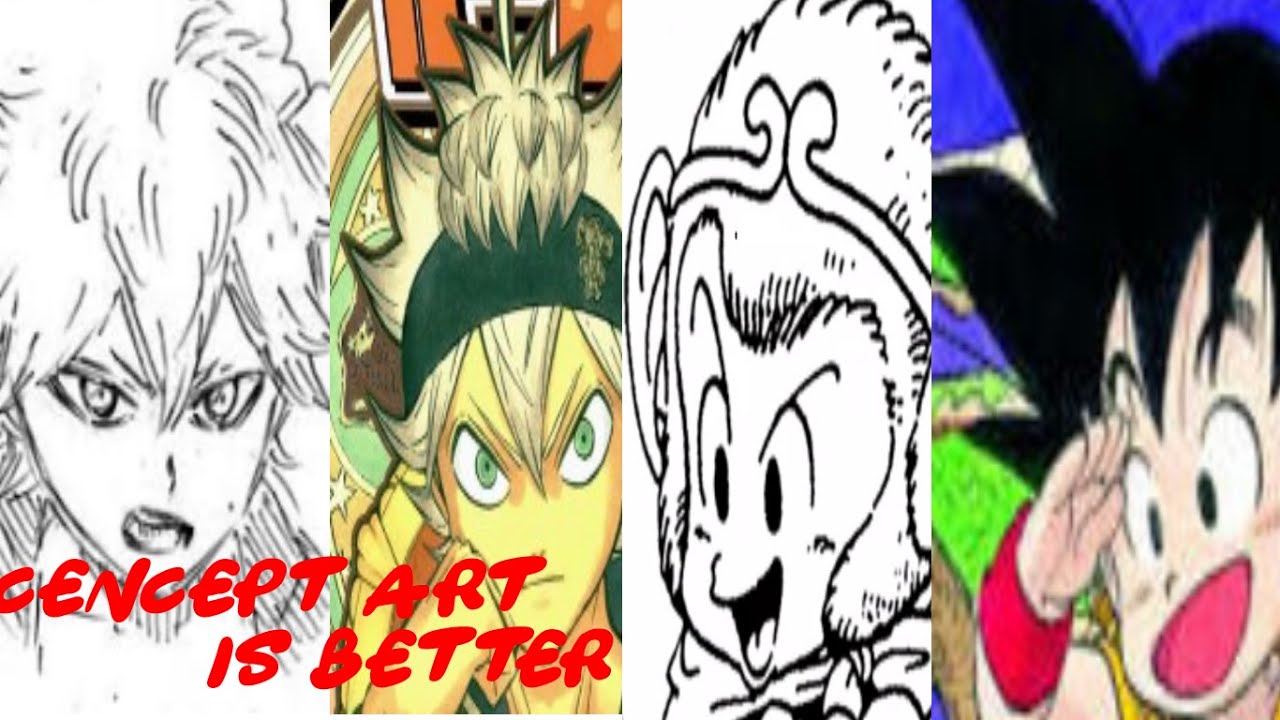 The Anime Concept Art is Better Then What We Have