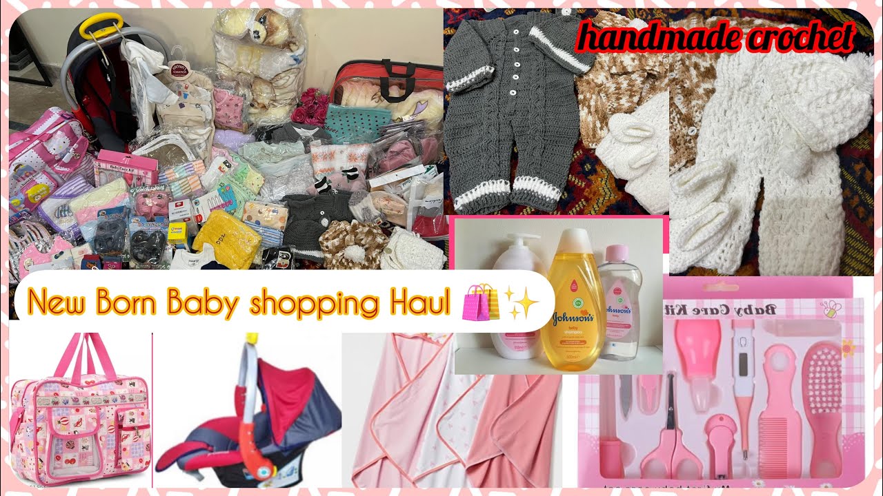 New Born Baby shopping 🛍️✨|| All products with price || Affordable || Life with Noor